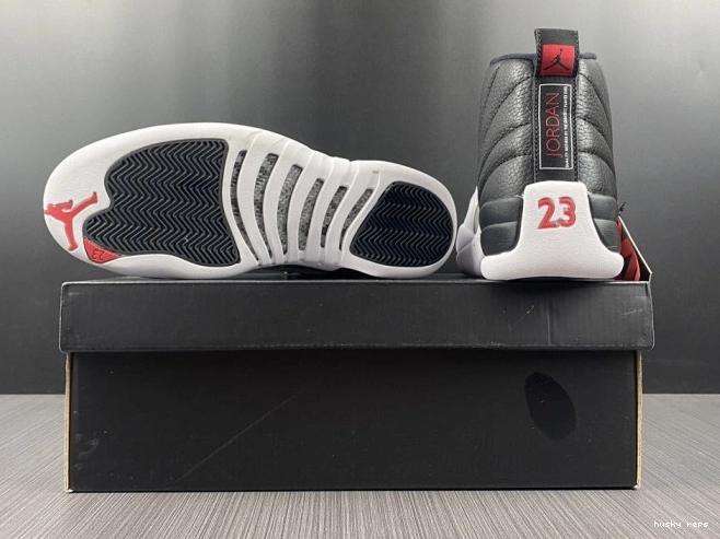 Rep Husky Retro 12 Jordan (2012) Playoffs 130690-001 Air 0813